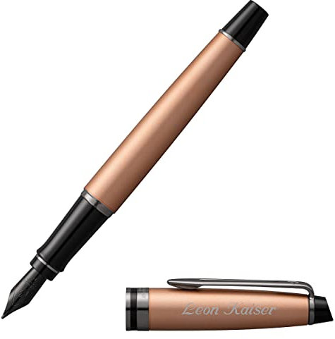 Waterman Füllfederhalter EXPERT Metallic Rose Gold 2119263 mit persönlicher Laser-Gravur