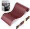 Leder Reparatur Set Jujube rot, 10 x 160cm Kunstleder Selbstklebend, Lederflicken Selbstklebend Leder Patch für Couch, Sofa, Autositze Zubehör,Jacken, Handtaschen
