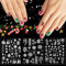 3 Blatt Nagelsticker Weihnachten Set Selbstklebend, FUKPO Nagelaufkleber Weihnachten Weihnachtssticker Nägel Weihnachts Winter, Nail Sticker Weihnachten Schneeflocken Abziehbilder Weiss