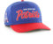 47 Herren Royal Red New England Patriots Crosstown zweifarbige Hitch verstellbare Mütze