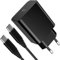 25W Caricatore USB C per Samsung A35 A55 A25 5G A15 A05S A16 A06S A36 A56 A26 A54 A34 A14 A52 A23 A53 A52S S21 S22 S23 S24 Plus Ultra FE Galaxy Tab S9 S10 A9 A8 Caricabatterie Ricarica Rapida Con Cavo