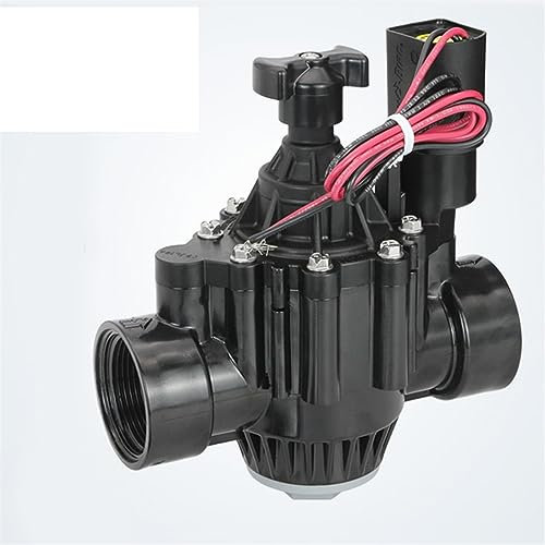Válvula Solenoide de riego for jardín, 1,5 , 2, 220V, 24V, 110VC CC, válvula de riego for paisaje de jardín y granja (Color : 24VDC, Size : 2 Inch)