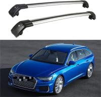 REAGAR Dachgepäckträger Fahrradträger Für Audi A6 Avant (C8, 4A5) 2018 2019 2020, Dachträger Dachboxen Dach Gepäckablage Railing Track Zubehör