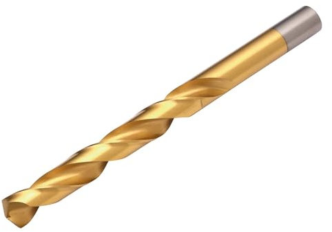 Draper HSS Titanium Nitride Coated Drill Bit, 12.0mm x 151mm - 08882 - for Steel, Non-Ferrous Metals, Wood and Hard Plastic