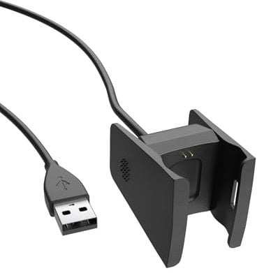 Sinoacc 3.3ft/1m Charger Compatible with Fitbit Charge 2 Charger USB Replacement Charging Cable for Fitbit Charge 2 Heart Rate Fitness Wristband