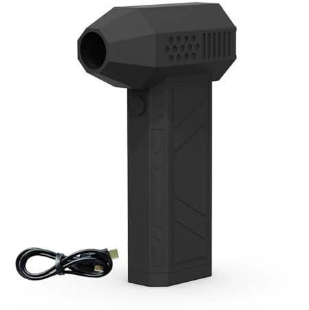 X3 Mini Turbo Jet Fan,130000RPM High-speed Motor Turbo Violent Fans, Portable Violent Turbo Fan,Cordless Air Duster Car Dryer for Home Car Outdoors