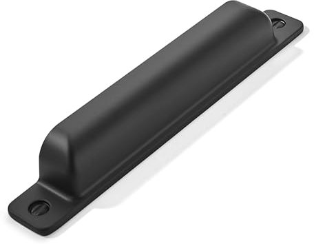 Dosoye 10 Packs 5in(128mm) Hole Centers Drawer Pulls Black Cabinet Cup Pulls Kitchen Hardware Cabinet Handles Cabinet Pulls Dresser Drawer Handles Knobs