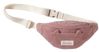 VERTBAUDET Sac banane velours animation chat fille blush TU