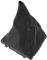 Hihaha Getriebeschalthebelmanschette für BMW F30 F31 2012-2018 Schaltknauf Ct Schalthebelabdeckung Staubschutz Leder 1 Stück Schwarz