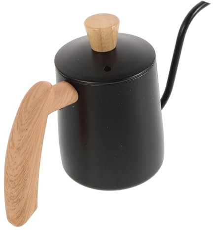 ABOOFAN Cafetera De Vertido Manual De Acero Inoxidable Boquilla Para Tetera Colgante Para Camping y Cafetera De Viaje