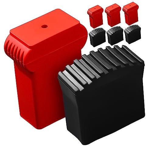 ETHZZLE 8pcs Replacement Ladder Feet for Folding Ladders Ladder Tops Pads Protective Non Rubber Protector