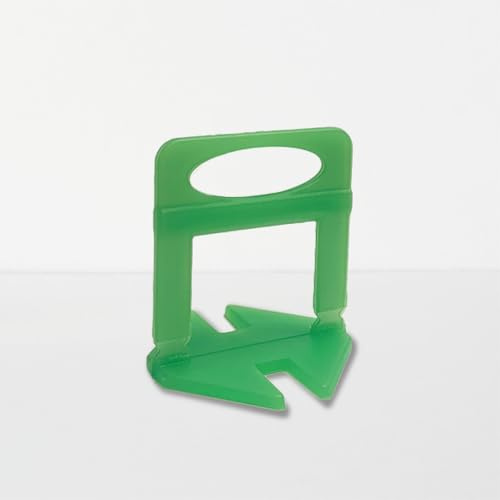 NIVELPRO Clips Niveladores de Azulejos 2 mm, 1000 uds, Suelo y Pared