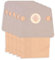 Lot de 5 sacs aspirateur papier compatibles avec Rowenta Neo, Soam, ZR480, RO420, RO450, RO460, RO1233