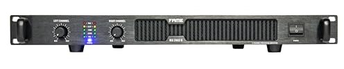 Fame Audio MS 2002 D 2-Kanal Endstufe, 2x 190W/8 Ohm, Digitale Verstärkung, Kompakte Bauweise, Umfangreiche Schutzschaltungen, Universell Einsetzbar