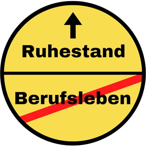 Tortenaufleger essbar Rente/Ruhestand aus Fondant oder Oblate in verschiedenen Größen (14cm, Fondant)