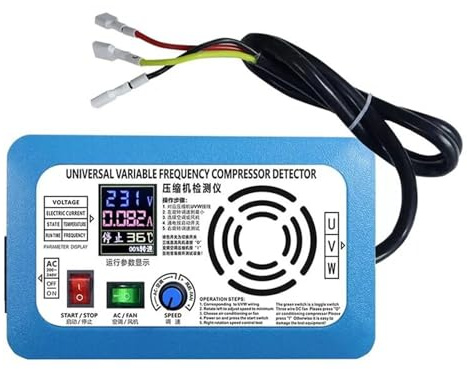 Multimetro digitale, Strumento Di Test 'elettrovalvola A Impulsi Del Tester Della Scheda Inverter Compressore Frigorifero 1-5HP Universale,per auto