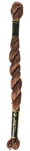 DMC 115 5-632 Pearl Cotton Thread, Ultra Very Dark Desert Sand, Size 5