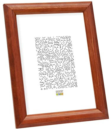 Deknudt Frames Promo Ideal Holz Bilderrahmen in viele Größen viele Farben Foto Rahmen: Farbe: Braun | Format: 20x30