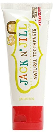 Jack N Jill Strawberry Toothpaste 50g x 1 by JACK AND JILL KIDS