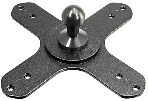 Arkon vesa-Compatible VESA 75/VESA 100 bis 20 mm Kugel Halterung Adapter, Schwarz (ap20mmvesa)
