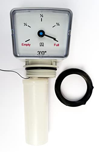 Farm & Field 3 Foot 2 Float Gauge for Fuel/Oil/Water Tanks. 1.1/2 BSP Retaining Back Nut