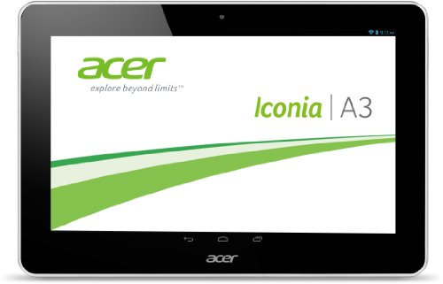 Acer Iconia A3-A10 25,7 cm (10,1 Zoll) Tablet-PC (ARM MTK MT8125, 1,2GHz, 1GB RAM, 16GB eMMC, Android 4.2) weiß