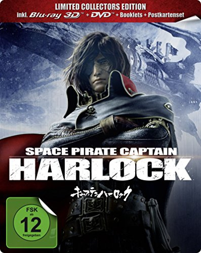 Space Pirate Captain Harlock - Steelbook [3D Blu-ray] (Limited Edition)