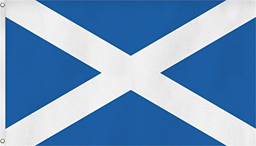 normani TOP QUALITÄT !! Fahne Flagge, Grösse: ca. 90x150 cm, Ordentliche Stoffqualität - Stoffgewicht ca. 110 gr/m2 Farbe Schottland