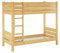 Erst-Holz Etagenbett für Erwachsene Stockbett 90x200 Nische 100 teilbar mit 2 Rollroste 60.16-09T100