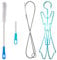 Reinigungskit für Trinkblasen Reinigungsbürste Reinigungsbürsten für Wasserblase Trinkrucksäcke Reinigungsset Reinigung Kit 4 in 1