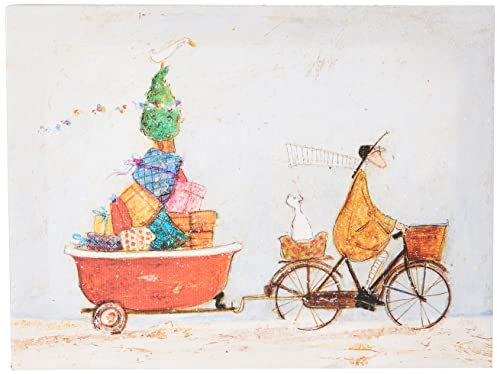 Sam Toft WDC12035 Leinwandrucke, Mehrfarbig, 30 x 40cm