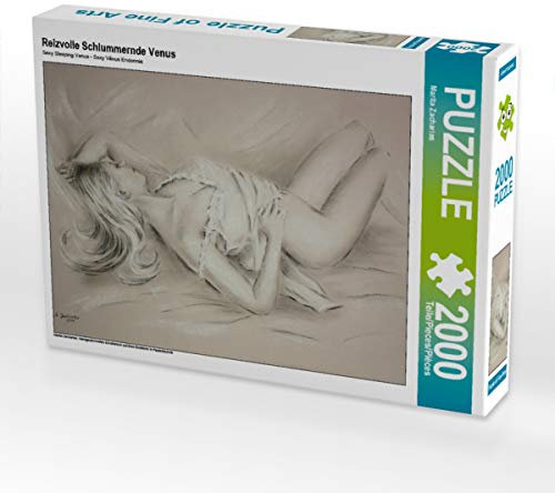 CALVENDO Puzzle Reizvolle Schlummernde Venus 2000 Teile Puzzle quer | 2000 Teile Lege-Größe 90 x 67 cm Foto-Puzzle für glückliche Stunden