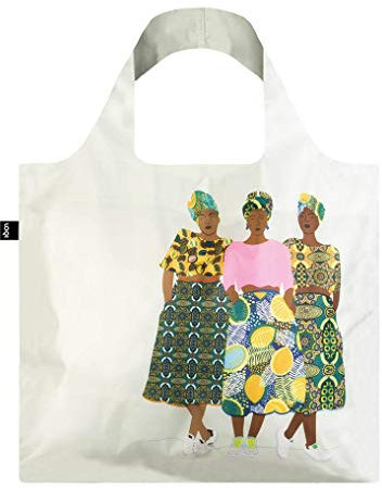 LOQI LOQI Celeste Wallaert Grlz Band Bag Reise-Henkeltasche, 50 cm, Grlz Band