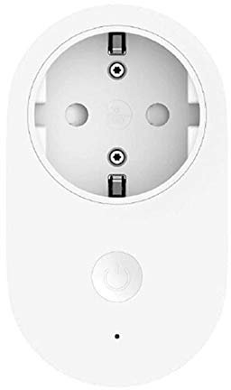 Xiaomi GMR4015GL Smart Plug Presa Intelligente Wi-Fi, Interrompe la Alimentazione Automatico, Compatibile con Alexa e Google Home, App Xiaomi Home, Nessun Hub Esterno Necessario, Presa Schuko