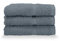 Gabel Gästetuch, Frottee, aus Reiner Baumwolle, hydrophil, 40 x 60 cm, Metall, 3 Stück