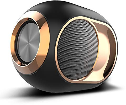 ALGG High-end wireless speaker, bass golden egg Bluetooth speaker, mini ultra portable waterproof Bluetooth wireless stereo speaker -108Db portable outdoor wireless speaker