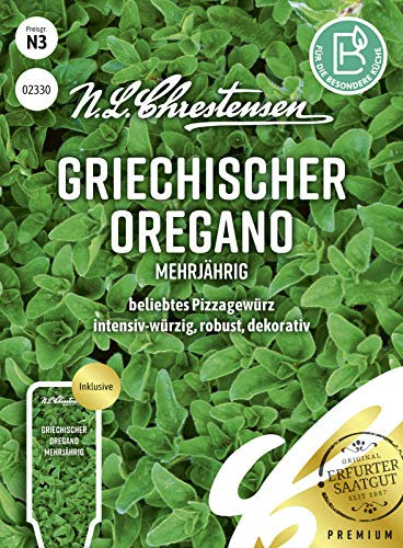 N. L. Chrestensen 02330 Griechischer Oregano Mehrjährig (Griechischer Oreganosamen)