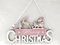 TIENDA EURASIA® Colgantes Originales Feliz Navidad - Adornos Navidad - Decoracion Navidad - Navidad Decoracion Casa (58134 - Merry Christmas Rosa)
