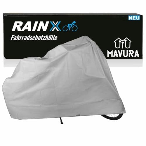 RAINX Fahrradabdeckung Fahrradgarage Fahrradschutzhülle Fahrradplane