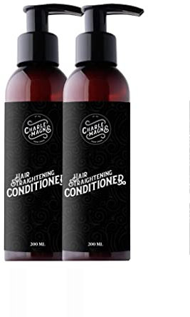 Charlemagne Haar Conditioner für Herren - 2x 200 ml, Mediterranean Breeze - Leave In Conditioner, Anti Haarbruch Spülung für glattes, weiches Styling - Haarspülung & Haarpflege Männer, Made in Germany