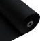 Longing Home Rouleau de Nappe jetable en intissé Imitation Tissu au mètre, idéal pour Un Anniversaire, Une fête, décoration (Noir, 1,18 × 25 m)