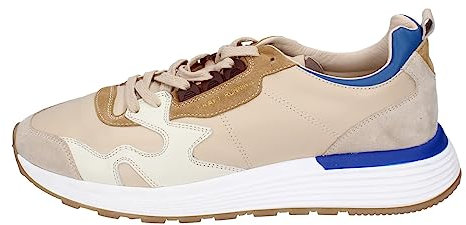 MOMA Sneakers Herren Leder beige 42 EU