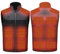 Yolimok Heated Vest for Women, Men Electric Body Warmer Heated Gilet with 11 Heating Zone Winter Color Block Sleeveless USB Electric Heated Jackets with Pockets Lightweight Self Warm Waistcoat