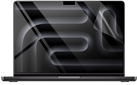 MasiBloom Confezione da 2 pellicole protettive per MacBook Pro 16 M3 Pro/Max Chip A2991 rilasciato nel 2023 ad alta difesa antigraffio (per Pro 16 M3 2023)