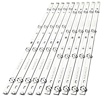 QIANHUI LED Tira De Retroiluminación 8 LED Adecuado LG 55 TV Innotek 1 7Y 55InCH_B-Tipo SSC_55UJ630V 55UJ6300 55UJ634V 55UJ63 55LJ63_UHD_B 55LJ55_FHD_A