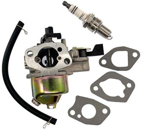 BOOSTI Vergaser mit Dichtung Zündkerze für Einhell BMH 33/36, BMH 33/60S, BMH 41, BG-MT 3336, GB-BM 90 Bodenhacke Motorhacke