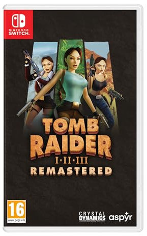 Tomb Raider 1-3 Remastered Starring Lara Croft - Switch