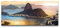 Paul Sinus Rio De Janeiro 100x40cm Wandbild auf Leinwand