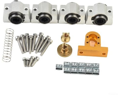 Oniissy CNC 3018 Pro X Axis Upgrade Kit Router CNC 3018 Pro, diametro asse ottico 10mm, vite T8 4mm