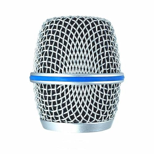 Générique Couvre-Maille 87A - Remplacement des grilles de Microphone pour Shure SM58 PG58 BETA58A BETA87A - Accessoire pour grilles de Microphones